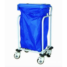 Epoxy Powder Coated Hospital Trash Trolley / Medical Cart (N-15)